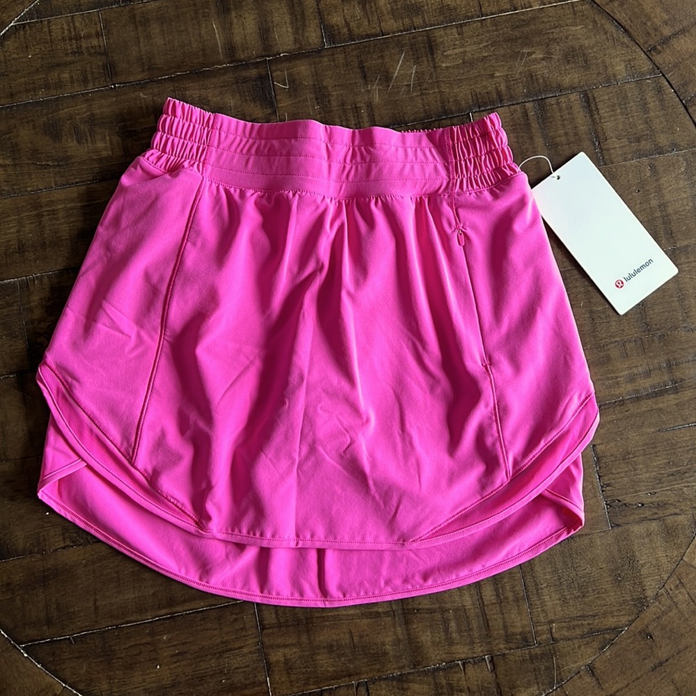 Lululemon Hotty Hot HR Skirt Hot Pink Size 4